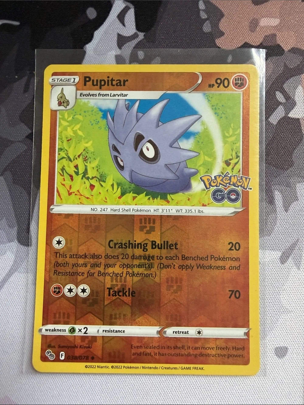 Larvitar Pupitar & Tyranitar Pokémon Evolution Holo Card Lot 🦖| 5 Cards ✨5/$25✨
